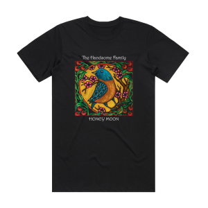 The Handsome Family Honey Moon Album Cover T-Shirt Black