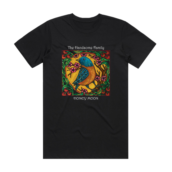 The Handsome Family Honey Moon Album Cover T-Shirt Black