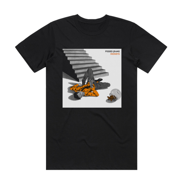 Pissed Jeans Honeys Album Cover T-Shirt Black