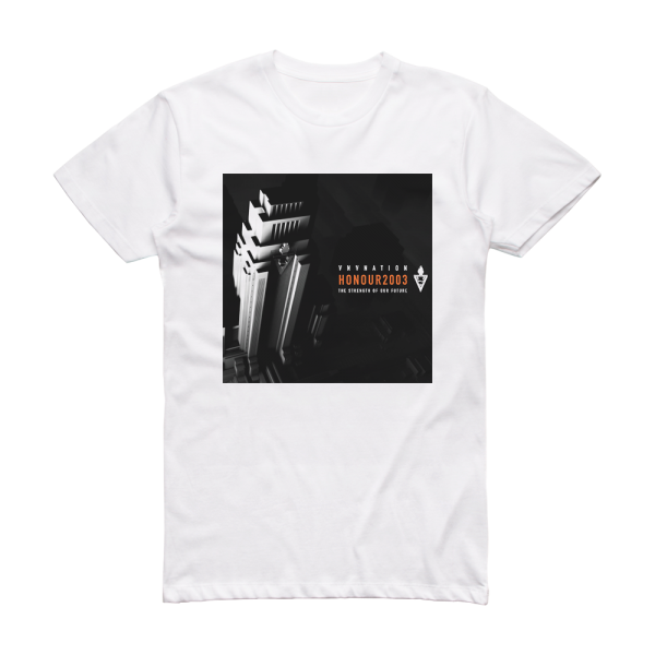 VNV Nation Honour 2003 Album Cover T-Shirt White