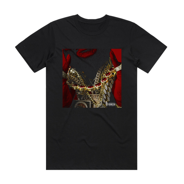 Rick Ross Hood Billionaire Deluxe Album Cover T-Shirt Black