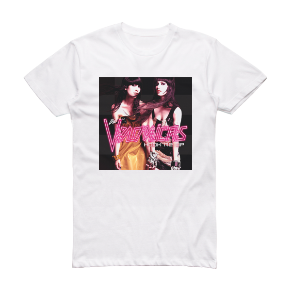 The Veronicas Hook Me Up 2 Album Cover T-Shirt White