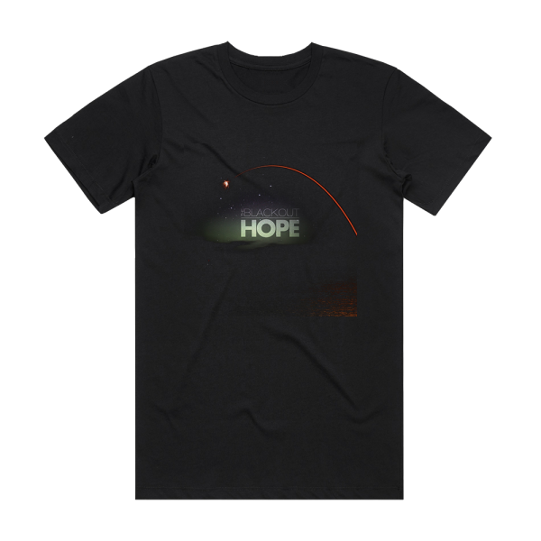 The Blackout Hope Album Cover T-Shirt Black