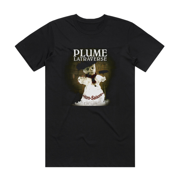 Plume Latraverse Hors Saisons Album Cover T-Shirt Black