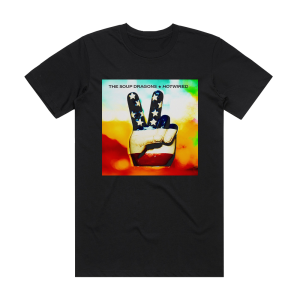 The Soup Dragons Hotwired Album Cover T-Shirt Black