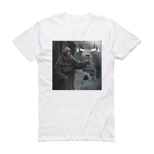 Solitude Aeturnus Hour Of Despair Album Cover T-Shirt White