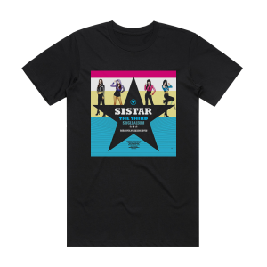 Sistar How Dare You Album Cover T-Shirt Black