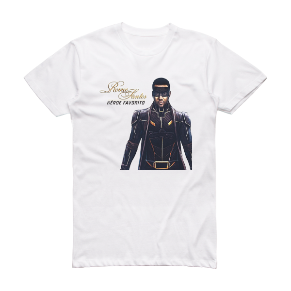 Romeo Santos Hroe Favorito Album Cover T-Shirt White