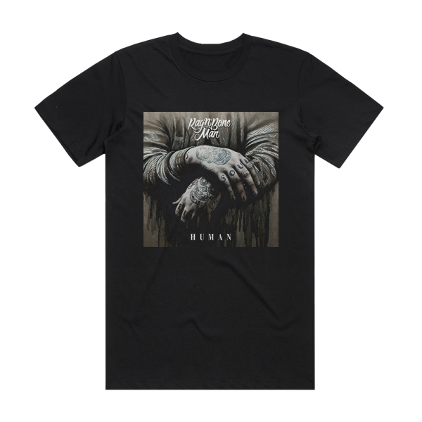 RagnBone Man Human 1 Album Cover T-Shirt Black