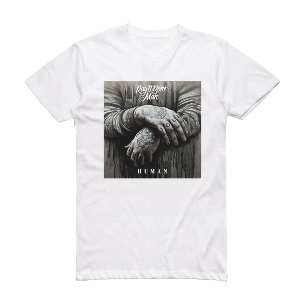 RagnBone Man Human 1 Album Cover T-Shirt White
