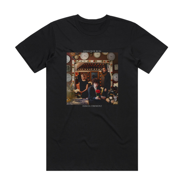 Sunflower Bean Human Ceremony Album Cover T-Shirt Black