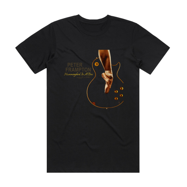 Peter Frampton Hummingbird In A Box Album Cover T-Shirt Black