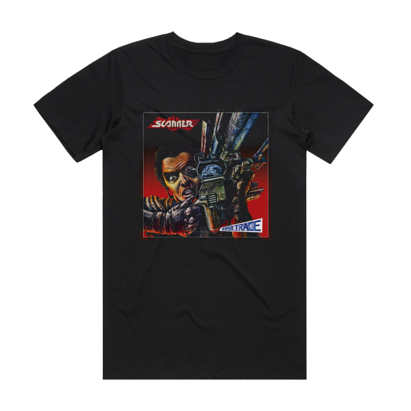 Scanner Hypertrace Album Cover T-Shirt Black