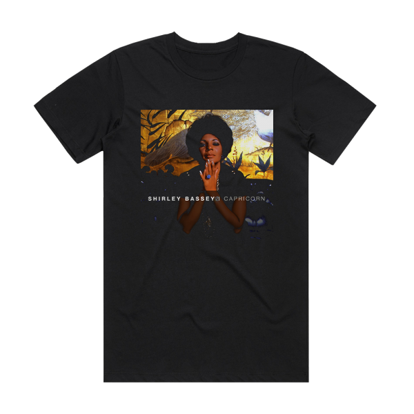 Shirley Bassey I Capricorn Album Cover T-Shirt Black