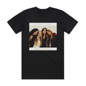 The Aces I Dont Like Being Honest Album Cover T-Shirt Black