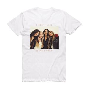 The Aces I Dont Like Being Honest Album Cover T-Shirt White