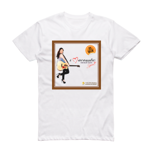 Sabrina I Love Acoustic Album Cover T-Shirt White