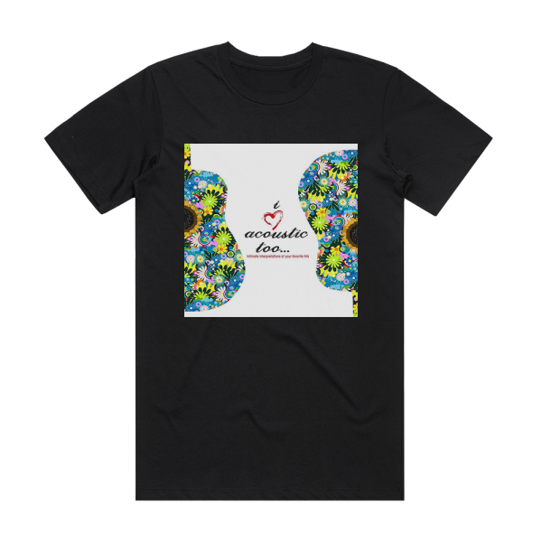 Sabrina I Love Acoustic Too Album Cover T-Shirt Black