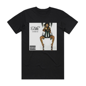 Tila Tequila I Love U Album Cover T-Shirt Black