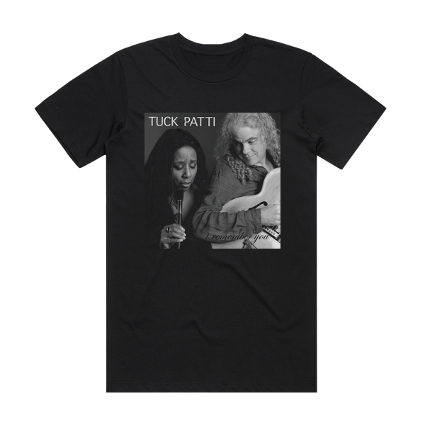 Tuck and Patti I Remember You Album Cover T-Shirt Black