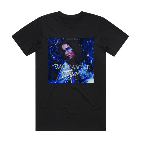 Tarja I Walk Alone Extended Album Cover T-Shirt Black