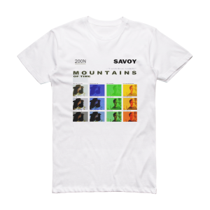 Savoy I Wish There Could Be Mountains Of Time Album Cover T-Shirt White