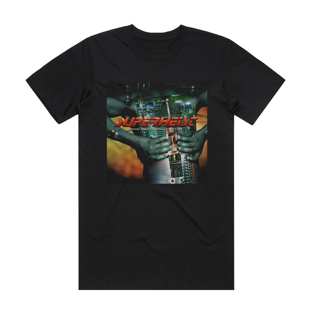 Superheist Identical Remote Controlled Reactions Album Cover T-Shirt ...