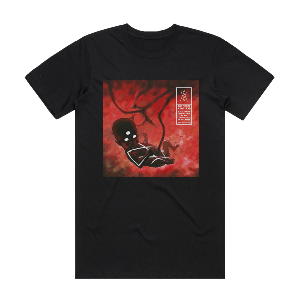 The Fierce & The Dead If It Carries On Like This We Are Moving To Morecambe 1 Album Cover T-Shirt Black
