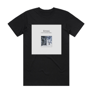 Sting If On A Winters Night 2 Album Cover T-Shirt Black