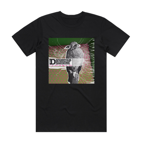 The Dangerous Summer If You Could Only Keep Me Alive Album Cover T-Shirt Black