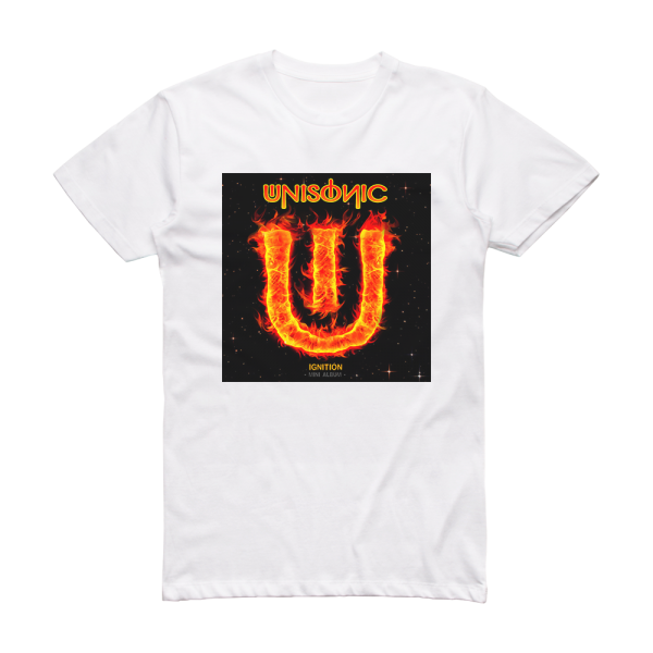 Unisonic Ignition Album Cover T-Shirt White