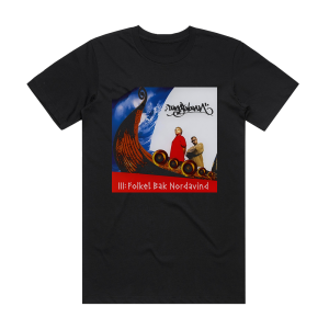 Tungtvann Iii Folket Bak Nordavind Album Cover T-Shirt Black