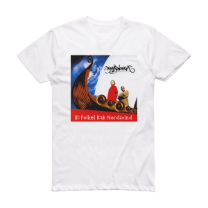 Tungtvann Iii Folket Bak Nordavind Album Cover T-Shirt White