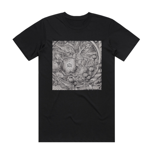 The Devils Blood Iii Tabula Rasa Or Death And The Seven Pillars Album Cover T-Shirt Black