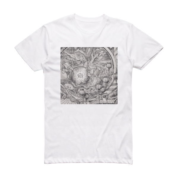 The Devils Blood Iii Tabula Rasa Or Death And The Seven Pillars Album Cover T-Shirt White