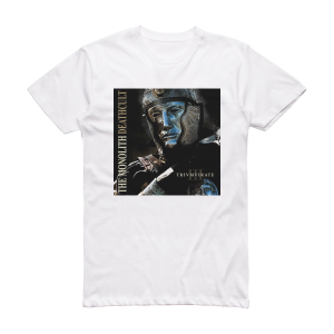 The Monolith Deathcult Iii Triumvirate 2 Album Cover T-Shirt White