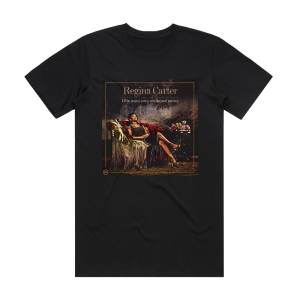 Regina Carter Ill Be Seeing You A Sentimental Journey Album Cover T-Shirt Black