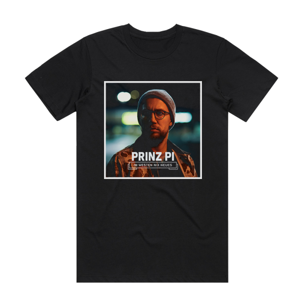 Prinz Pi Im Westen Nix Neues Album Cover T-Shirt Black