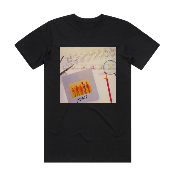 The Crusaders Images Album Cover T-Shirt Black