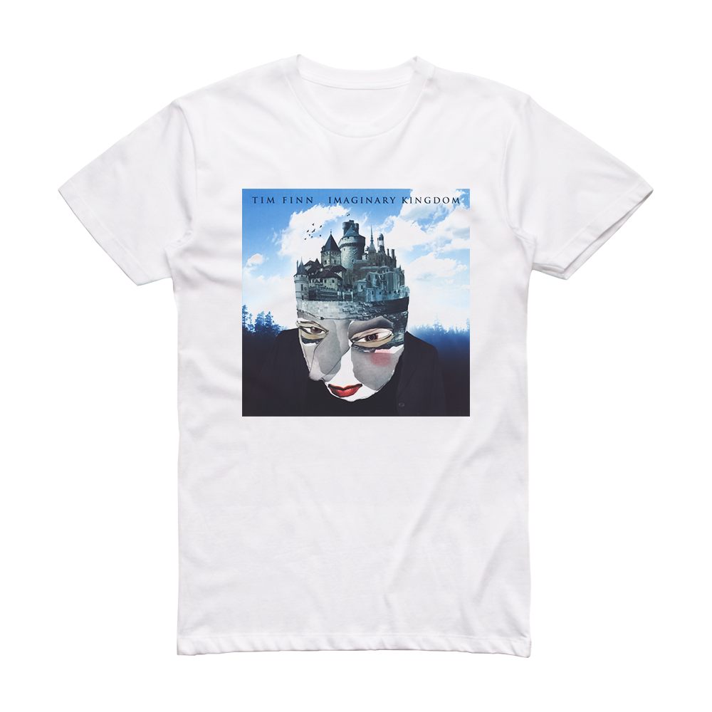 Tim Finn Imaginary Kingdom Album Cover T-Shirt White – ALBUM COVER T-SHIRTS