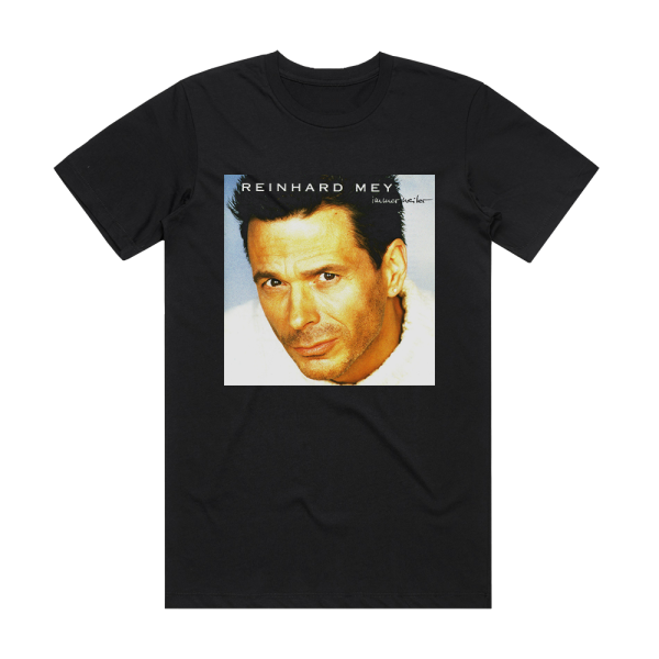 Reinhard Mey Immer Weiter Album Cover T-Shirt Black