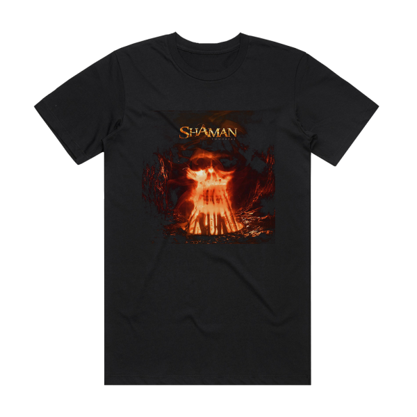 Shaman Immortal Album Cover T-Shirt Black