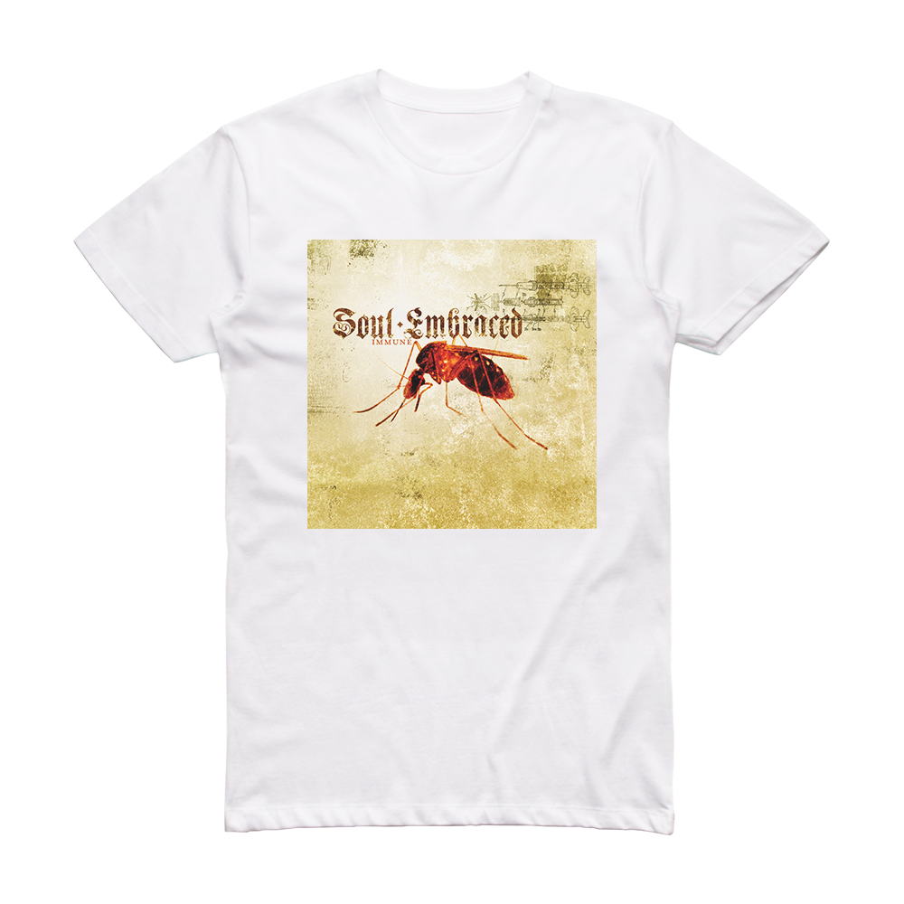 Soul Embraced Immune Album Cover T-Shirt White – ALBUM COVER T-SHIRTS