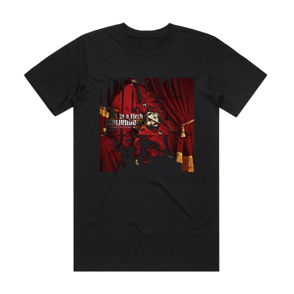 Unexpect In A Flesh Aquarium Album Cover T-Shirt Black
