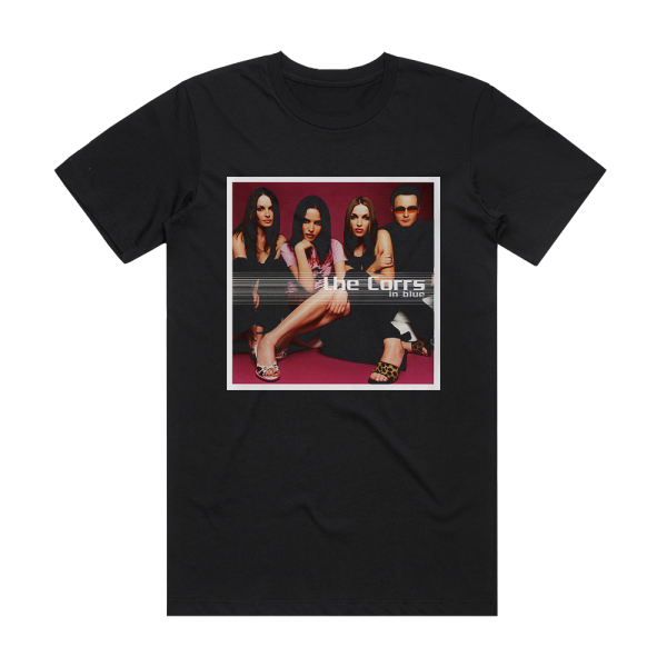 The Corrs In Blue Album Cover T-Shirt Black