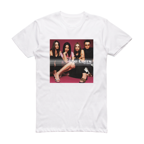 The Corrs In Blue Album Cover T-Shirt White