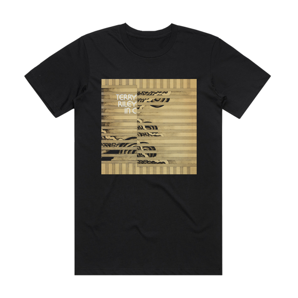 Terry Riley In C Album Cover T-Shirt Black