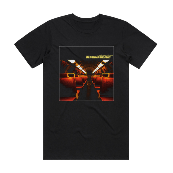 Tiromancino In Continuo Movimento Album Cover T-Shirt Black