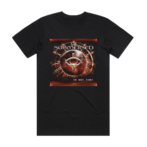 Submersed In Due Time Album Cover T-Shirt Black