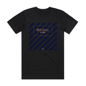 Real Estate In Mind Album Cover T-Shirt Black